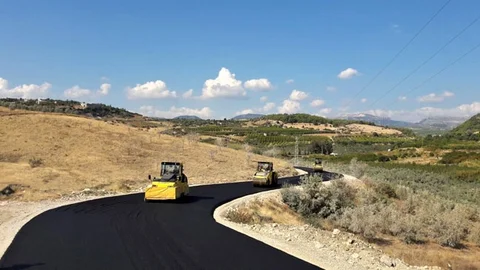 14 Ayda 202 Bin 137 Ton Sıcak Asfalt Çalışması Yapıldı