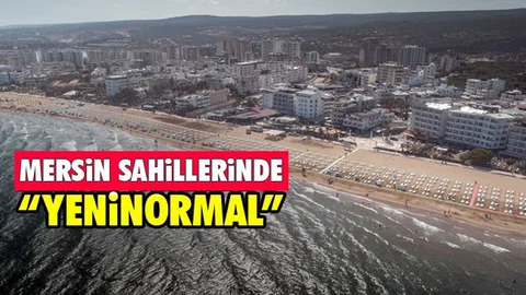Mersin Plajları "Yeni Normal" Sürecine Göre Düzenlendi