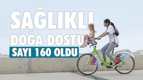 Kentbis’in Filosu Yeni Alınan 85 Bisikletle 160’a Çıktı