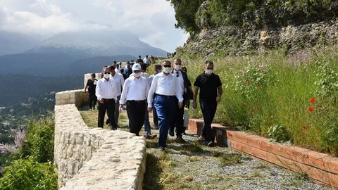 Mersin Valisi Ali İhsan Su, Çamlıyayla İlçesinde Temaslarda Bulundu