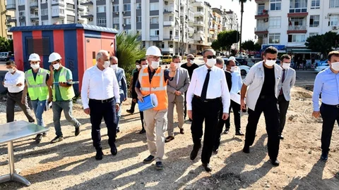 Millet Bahçesinin Çalışmaları Yerinde İncelendi