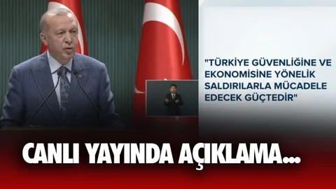 Cumhurbaşkanı Erdoğan'dan Açıklamalar