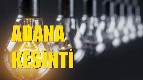 Adana Elektrik Kesintisi 01 Temmuz Çarşamba