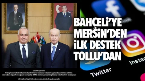 Tollu Sosyal Medya Hesaplarını Askıya Alarak Bahçeli'nin Tavrına Destek Verdi