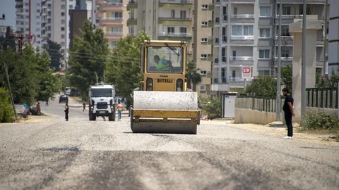 Mersin Genelinde Asfalt Çalışmaları Aralıksız Sürüyor