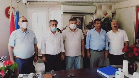 Tarsus Şoförler Odası Başkanı Şen’den AK Parti’ye Hayırlı Olsun Ziyareti