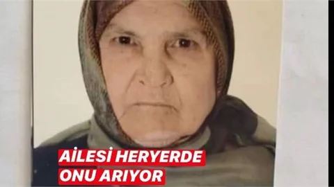 Yaşlı Kadından Haber Alınamıyor