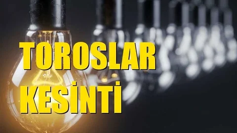 Toroslar Elektrik Kesintisi 10 Temmuz Cuma