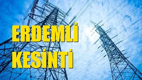 Erdemli Elektrik Kesintisi 19 Temmuz Pazar