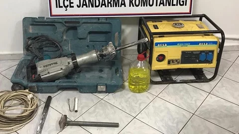 Kaçak Kazı Yapanlara Suçüstü