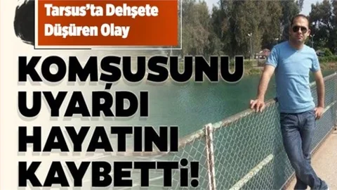 Genç Adam Hayatını Kaybetti