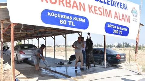 MESKİ, Kurban Kesim Yerlerine İçmesuyu Sağlıyor