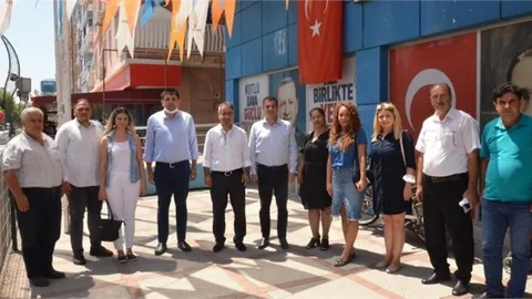 Tarsus CHP’den, AK Partiye Ziyaret
