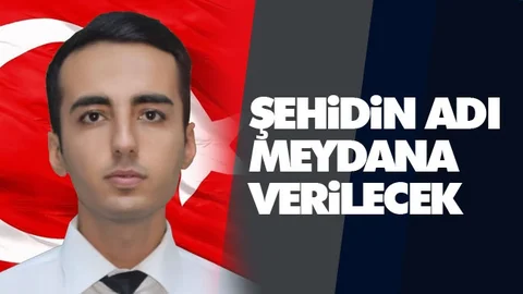Şehit Polis'in Adı Meydanda Yaşatılacak