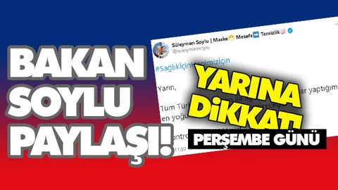 Bakandan Yoğun Denetim Paylaşımı