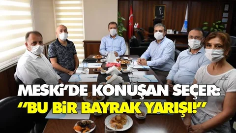Başkan Seçer, MESKİ’de Konuştu: "Bu Bir Bayrak Yarışı"