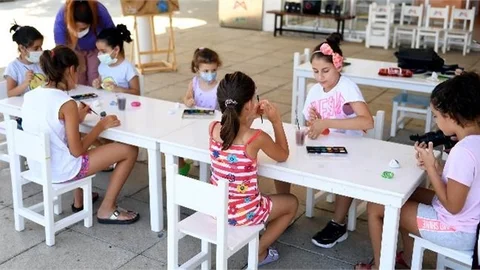 Mersin Büyükşehir Belediyesi, Kadın ve Çocuklara Yönelik Ücretsiz Olarak Düzenlediği Atölyelerine Devam Ediyor