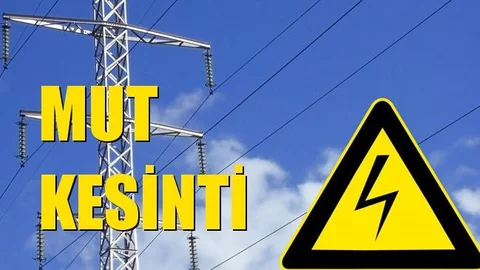 Mut Elektrik Kesintisi 12 Ağustos Çarşamba