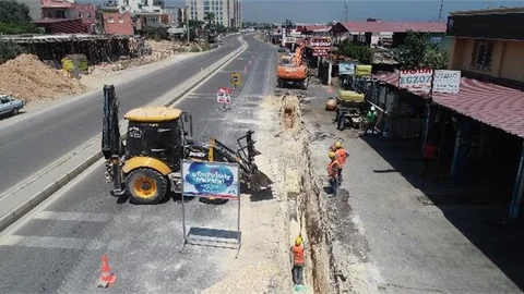 Alata ve Kargıcak’ın Kanalizasyon Çilesi Sona Eriyor