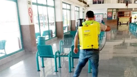 TAŞTİ’de Dezenfekte Çalışmaları Sürekli Yapılıyor