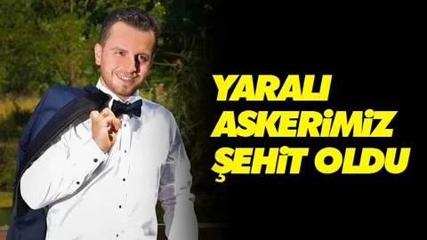 Kazada Yaralanan Askerimiz Şehit Oldu