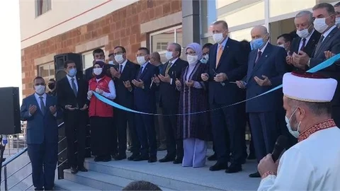 Başkan Can, Cumhurbaşkanı Erdoğan ve Devlet Bahçeli İle Açılışa Katıldı