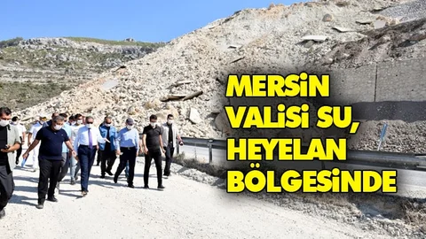 Vali Su, Silifke - Mut Yolunda İncelemelerde Bulundu