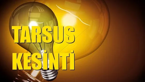 Tarsus Elektrik Kesintisi 03 Eylül Perşembe