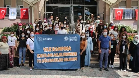 Akdeniz Belediyesi, Şehit Ailelerini Yaz Kampına Uğurladı