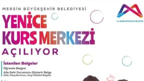 Mersin Büyükşehir’in Eğitime Desteği Sürüyor