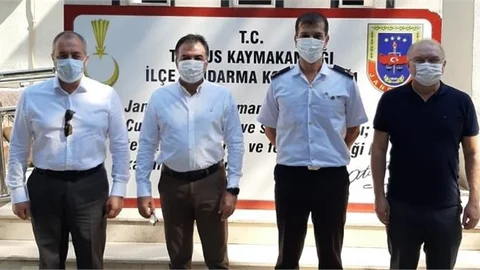 Tarsus TSO’dan Binbaşı Marım’a Ziyaret