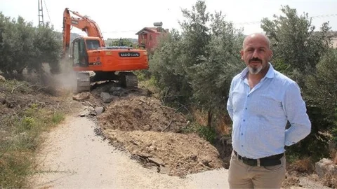 Akdeniz Belediyesi, İhsaniye’de Çöken Yolu Yenileyip Güçlendiriyor