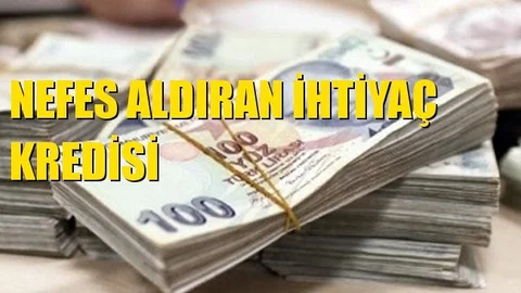 Nefes Aldıran Kampanyalı Kredi: 10.000 TL 36 Ay Vadeli İhtiyaç Kredileri