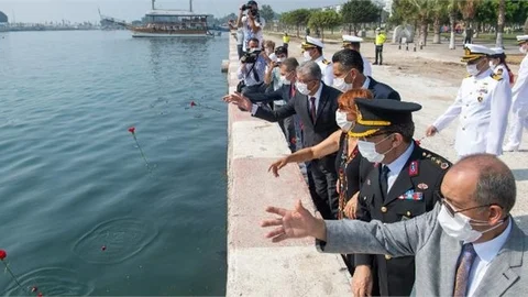 Ertuğrul Fırkateyni Şehitleri İçin Anma Töreni Düzenlendi