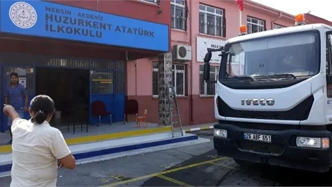 Akdeniz’de Okullar Eğitime Hazırlanıyor