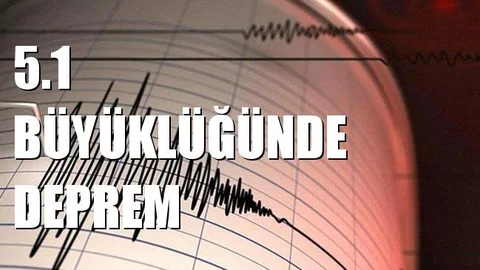Niğde 5.1 Büyüklüğünde Deprem