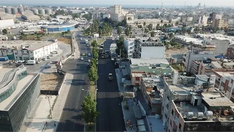 Mersin’de Sıcak Asfalt Çalışmalarında Son Teknoloji