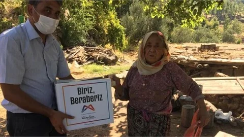 80 Yaşındaki Emiş Teyze’nin Su Hasreti Sona Erdi