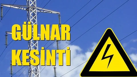 Gülnar Elektrik Kesintisi 25 Eylül Cuma