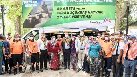 Başkan Seçer, Mersin’in Yörüklerine Can Suyu Oluyor
