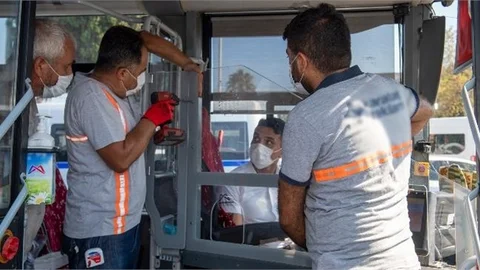 Mersin Şehir İçi Ulaşımında Covıd-19 Önlemi