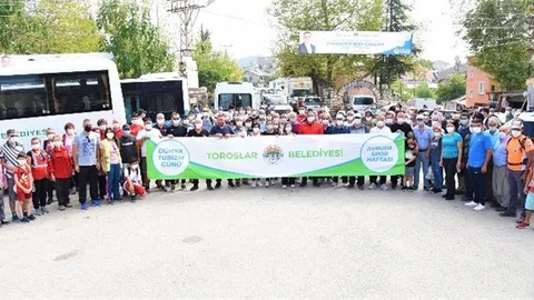 Başkan Yılmaz'dan, Doğaseverlerle Çandır Kalesi'ne Çıkarma