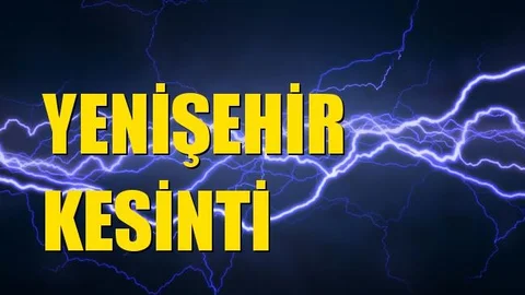 Yenişehir Elektrik Kesintisi 15 Ekim Perşembe