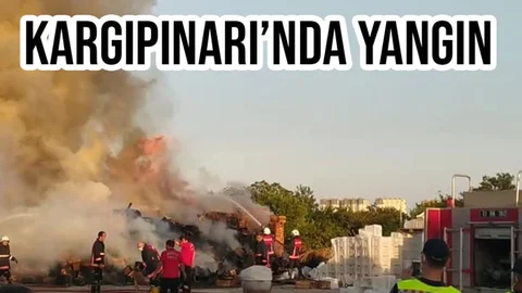 Sandıklar Alev Alev Yandı