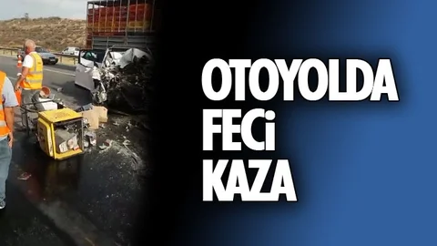Otomobil Karayolları Ekibine Çarptı: 1 Ölü