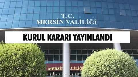 Mersin'de Takip, Denetim, Uyarı İşlemleri Hakkında Karar