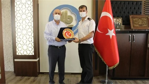 Jandarma Komutanı İnanç Marım'dan İade-i Ziyaret