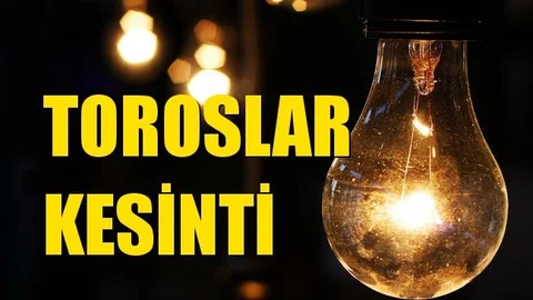 Toroslar Elektrik Kesintisi 26 Ekim Pazartesi