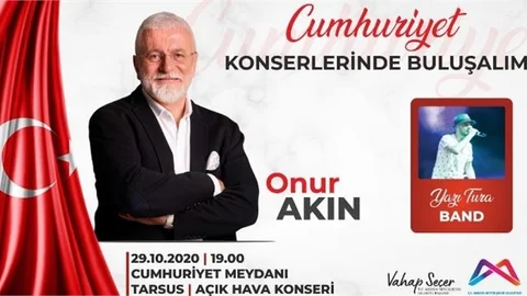 Onur Akın Tarsus’ta Sahne Alacak