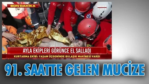 91. Saatte Mucize Yaşandı